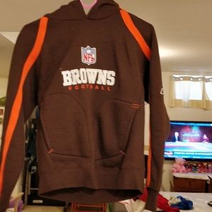 Boys Heavy authentic NFL sweatshirt Browns